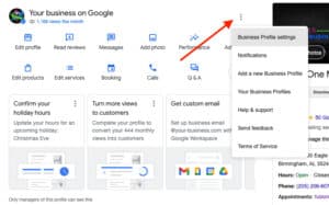 New Google Business Profile