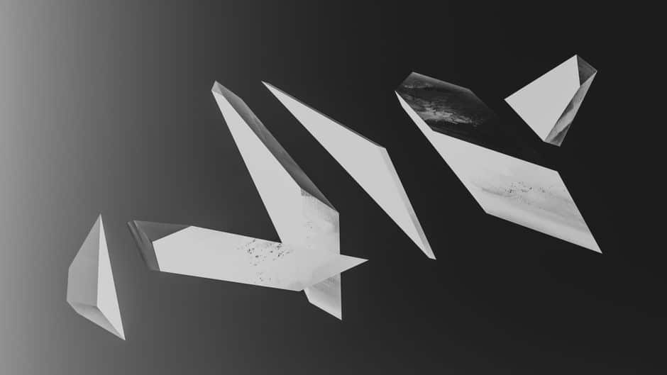 Negative space and dynamic modern logo variations